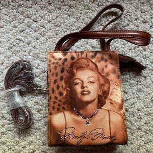 NEW: Leather Marilyn Monroe Purse